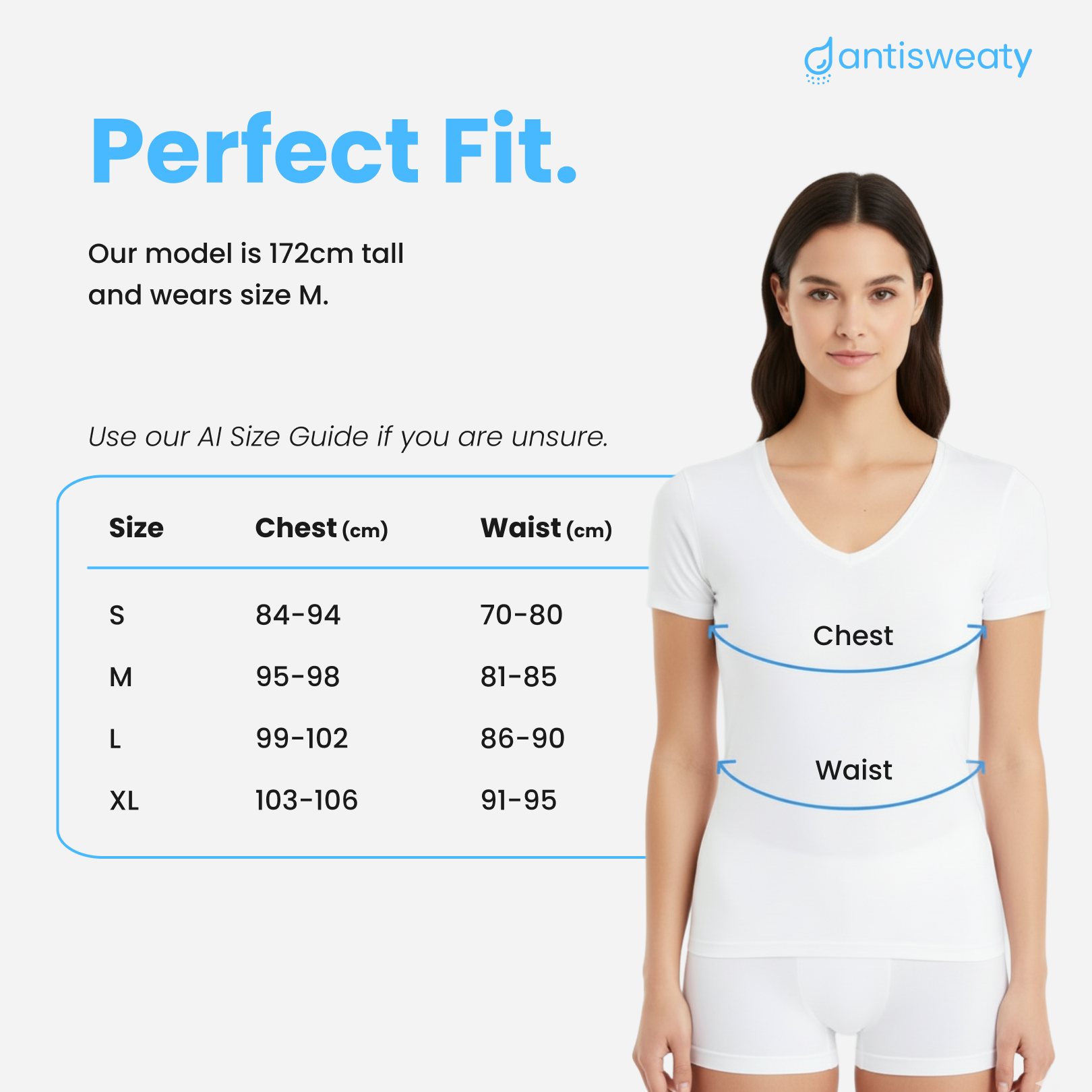 Anti Sweat Undershirt For Women